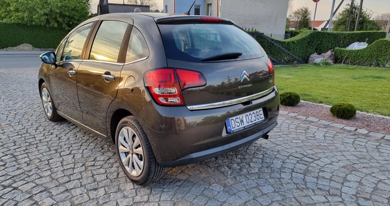 Citroen C3 cena 23800 przebieg: 123500, rok produkcji 2013 z Świdnica małe 379